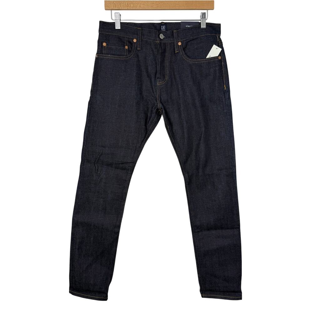 GAP Men’s Kaihara Selvedge Jeans in Dark Indigo